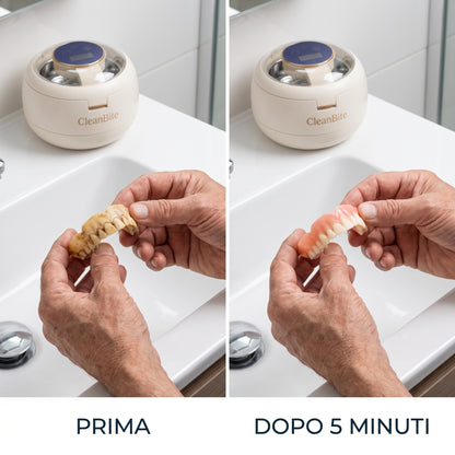 CleanBite Pro – Pulizia Sonica e Sterilizzazione UV