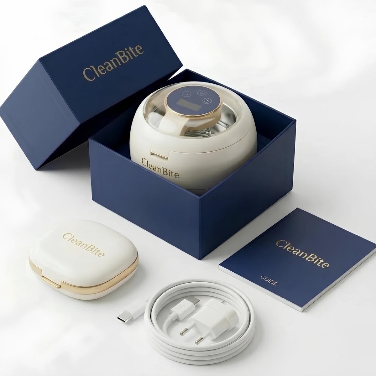 CleanBite Pro – Pulizia Sonica e Sterilizzazione UV